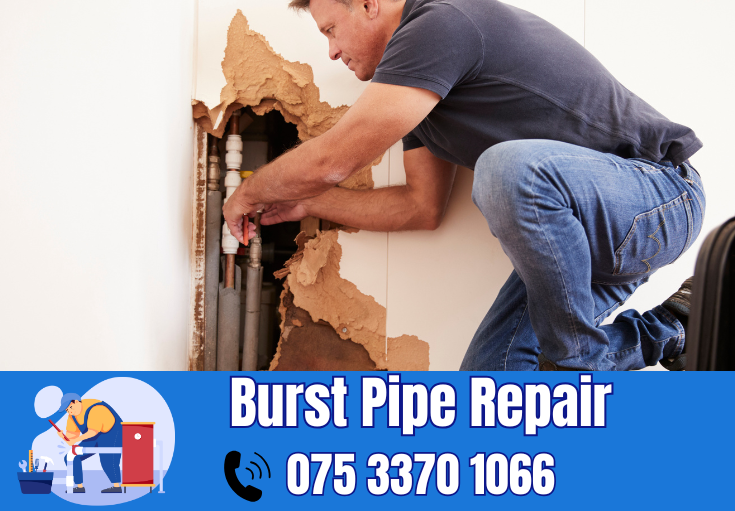 burst pipe repair Whitstable